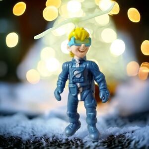 Vintage 1990 Kid Vid Cake‎ Topper Figure Figurine Burger King Propeller Works